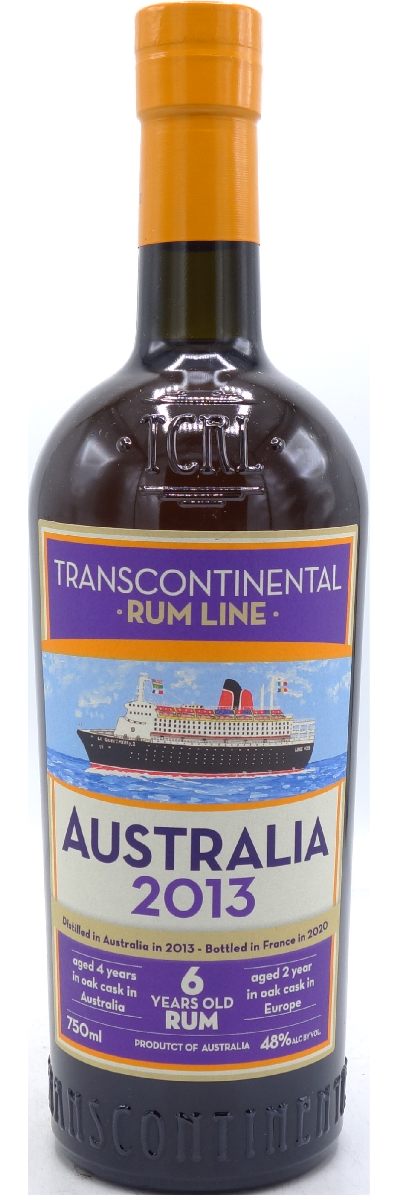 2013 Transcontinental Rum Line Australia Rum 750ml